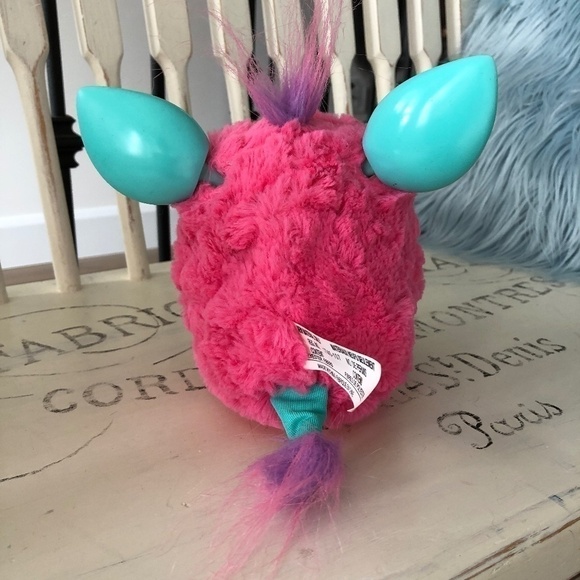 2012 Cotton Candy Furby, Pink Furby, Works well. - Picture 6 of 9